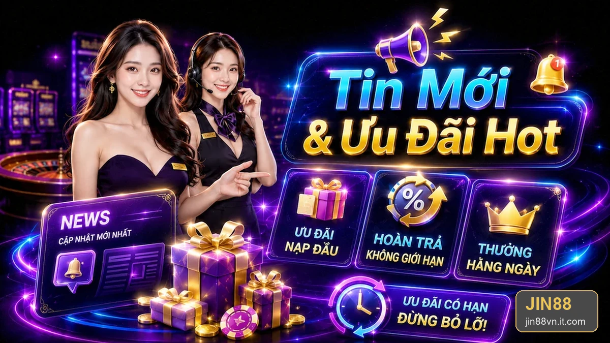 Đánh giá ưu đãi JIN88 cho người mới: Minh bạch điều kiện nhận thưởng trước khi tham gia – jin88vn.it.com
