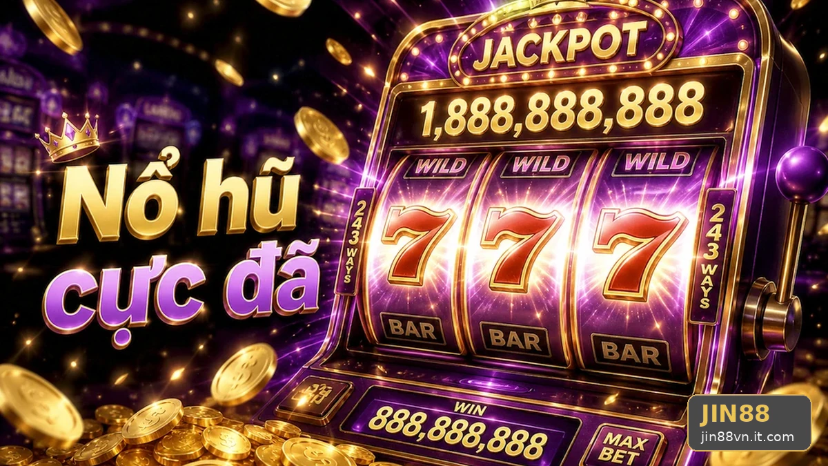 Nổ Hũ JIN88: Hướng Dẫn Người Mới Quan Sát Luật Chơi Và Bảng Trả Thưởng Trước Khi Quay Slot – jin88vn.it.com